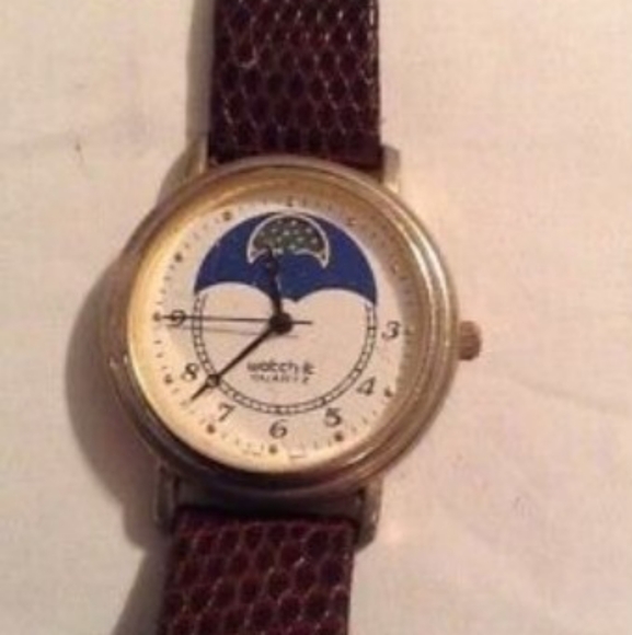 Watch It brand lunar moon quartz wristwatch - Picture 1 of 6